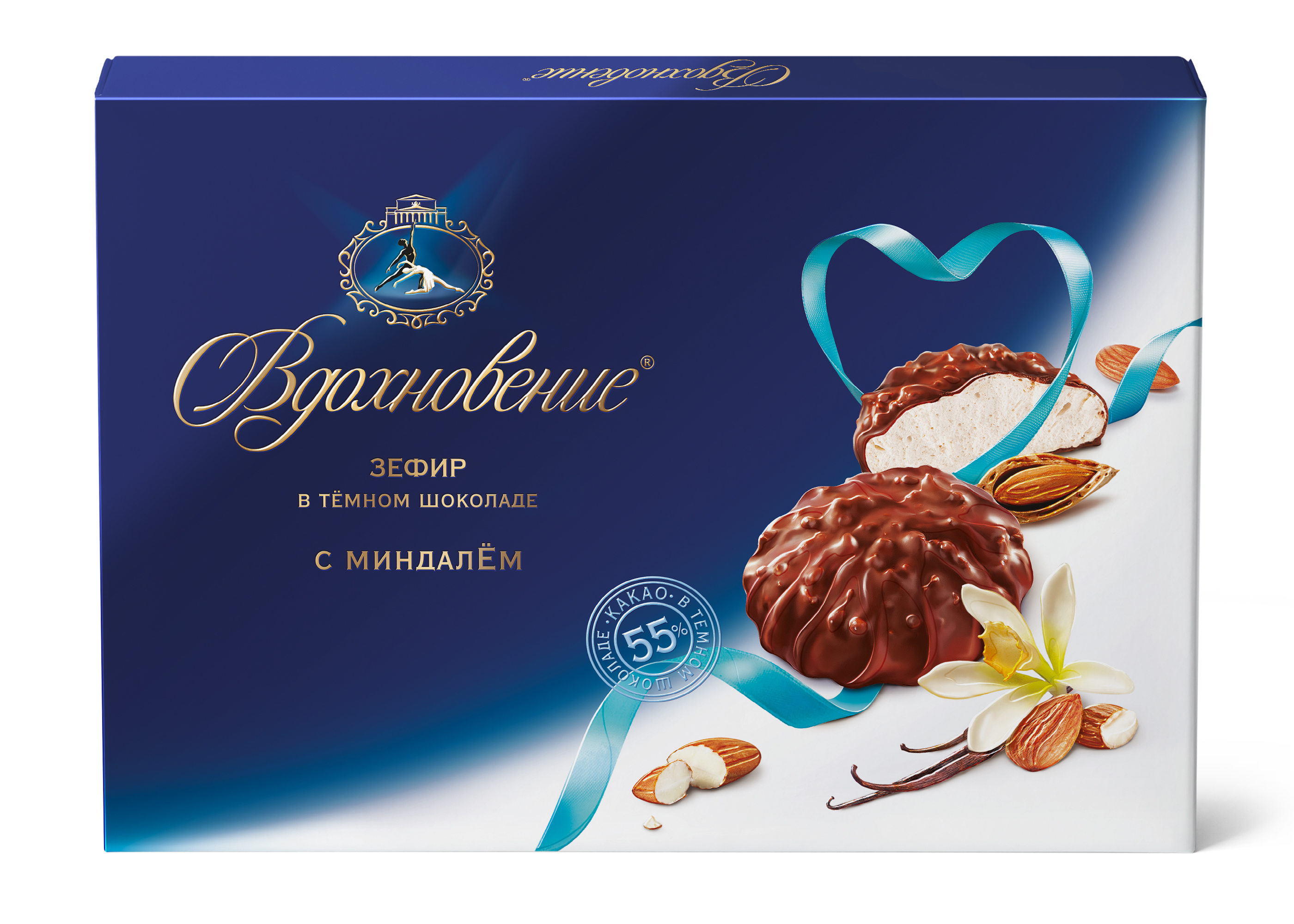 Vdokhnovenie Almond Zephyr in Dark Chocolate, 230 g product pack