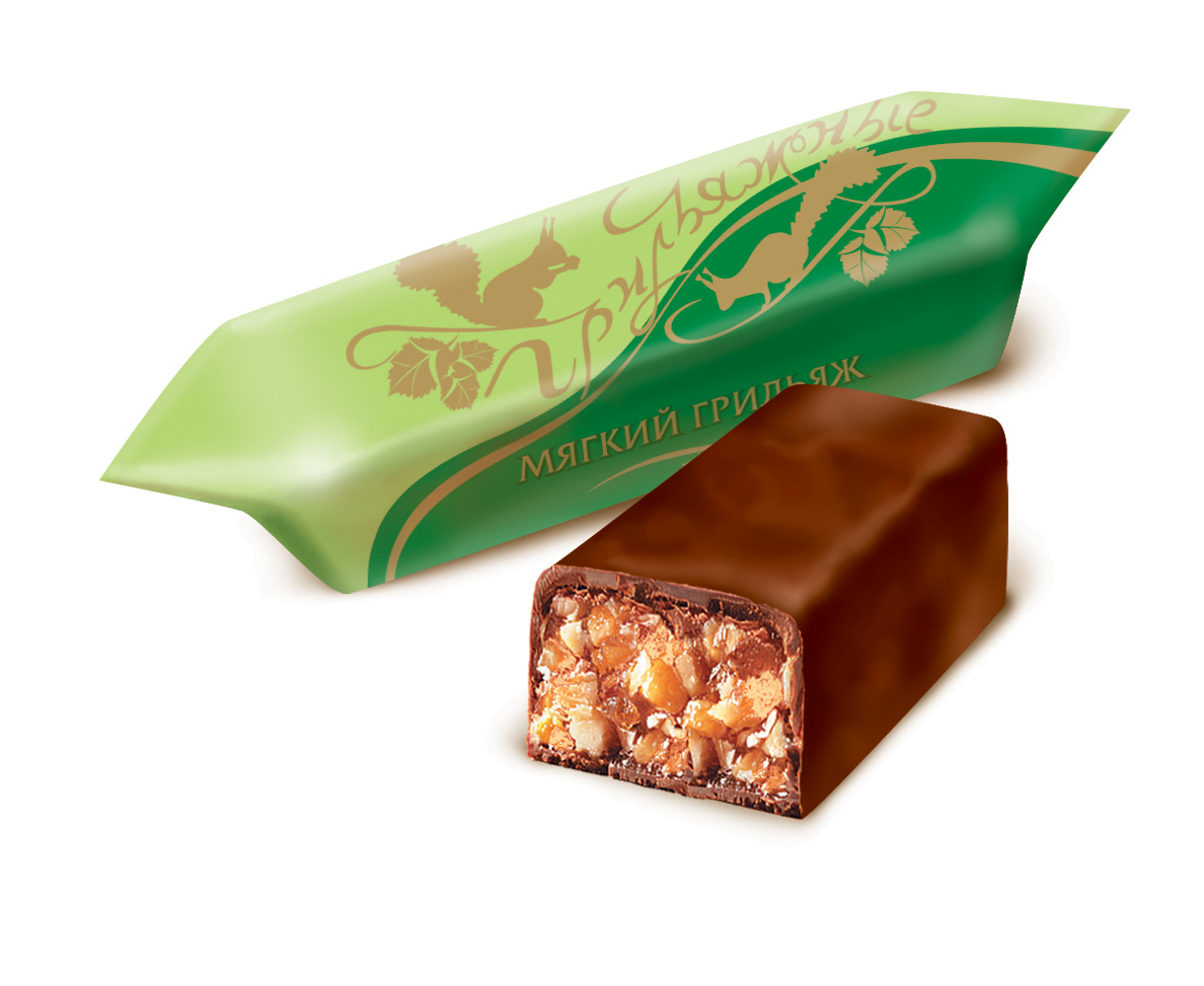 Soft Grilyazh Candies, 1 kg product pack