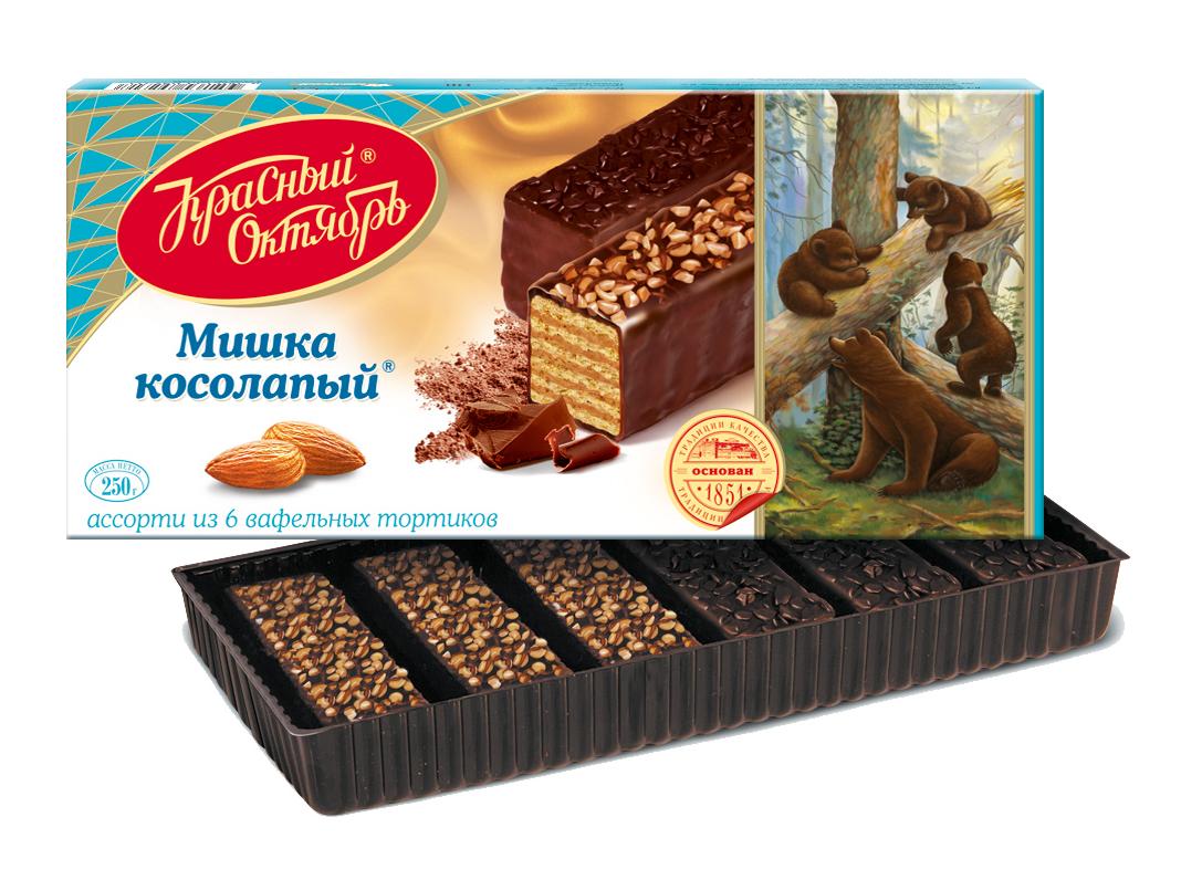 Mishka Kosolapyi Wafer Cake, 220 g product pack