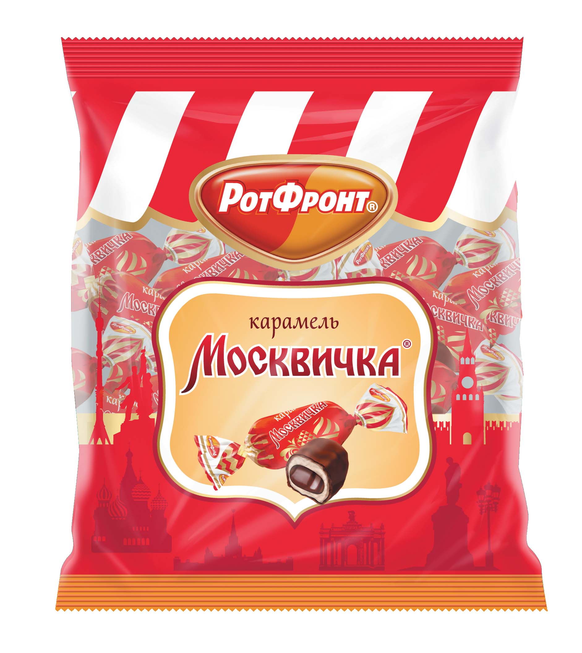 Moskvichka Caramels, 250 g product pack