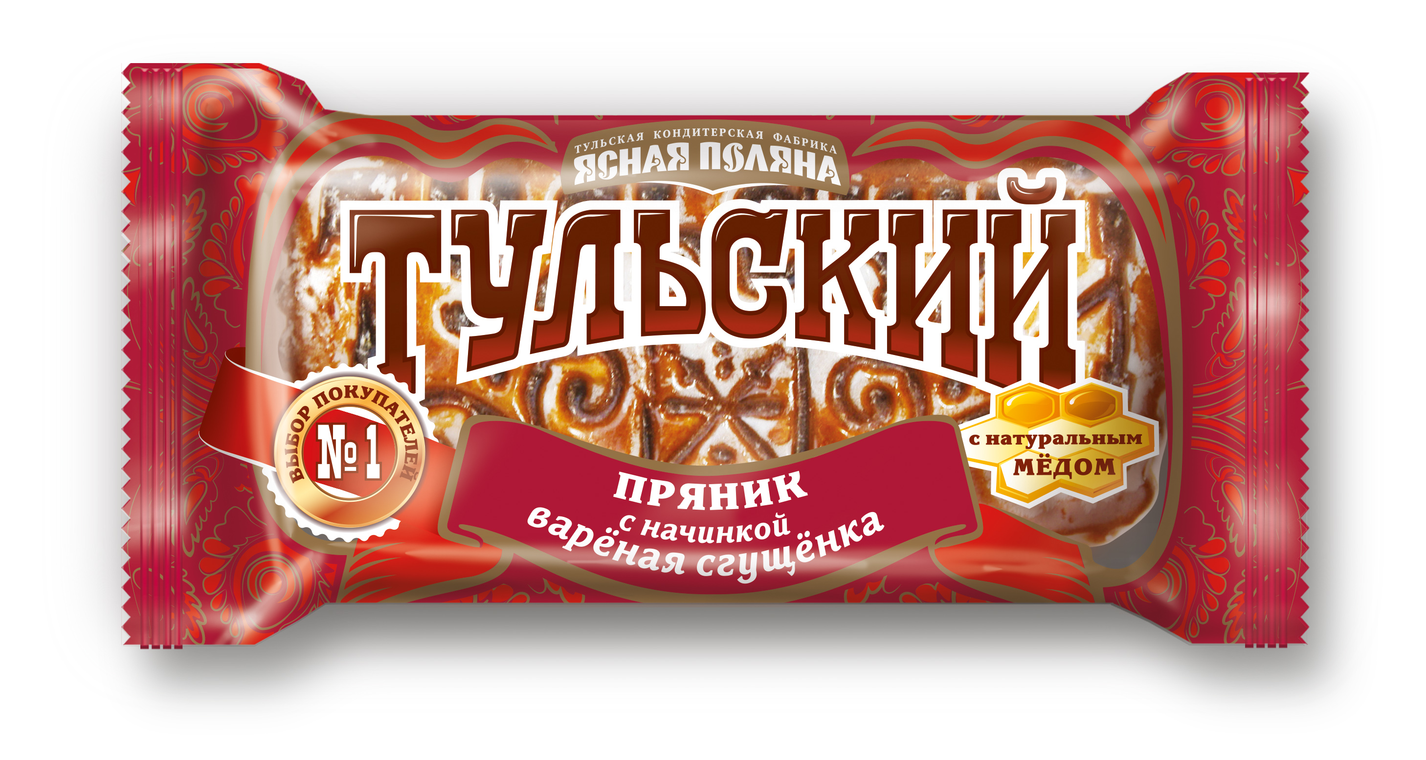 Tula Gingerbread with Dulce de Leche Filling, 130 g product pack