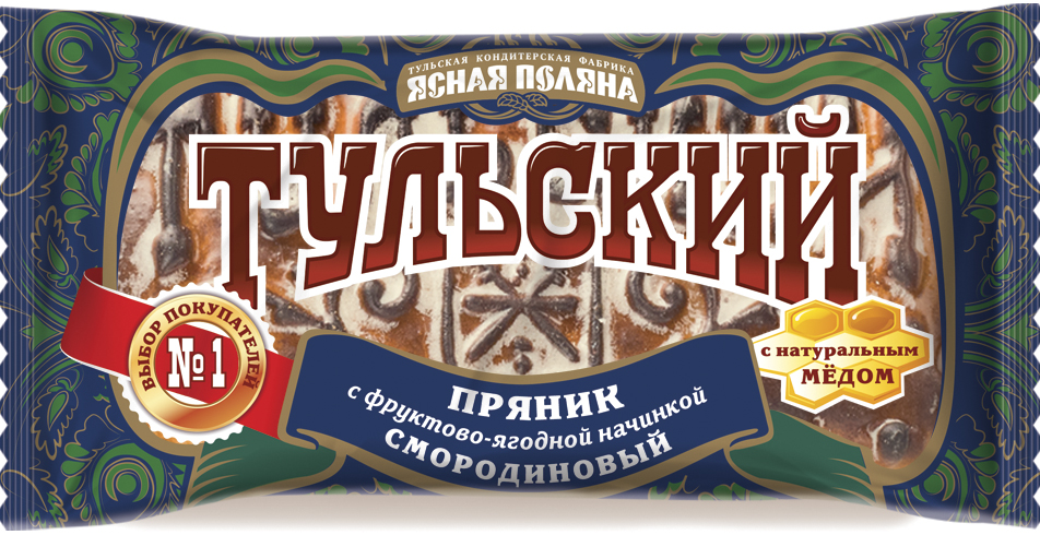 Tula Gingerbread with Blackcurrant Filling, 130 g product pack