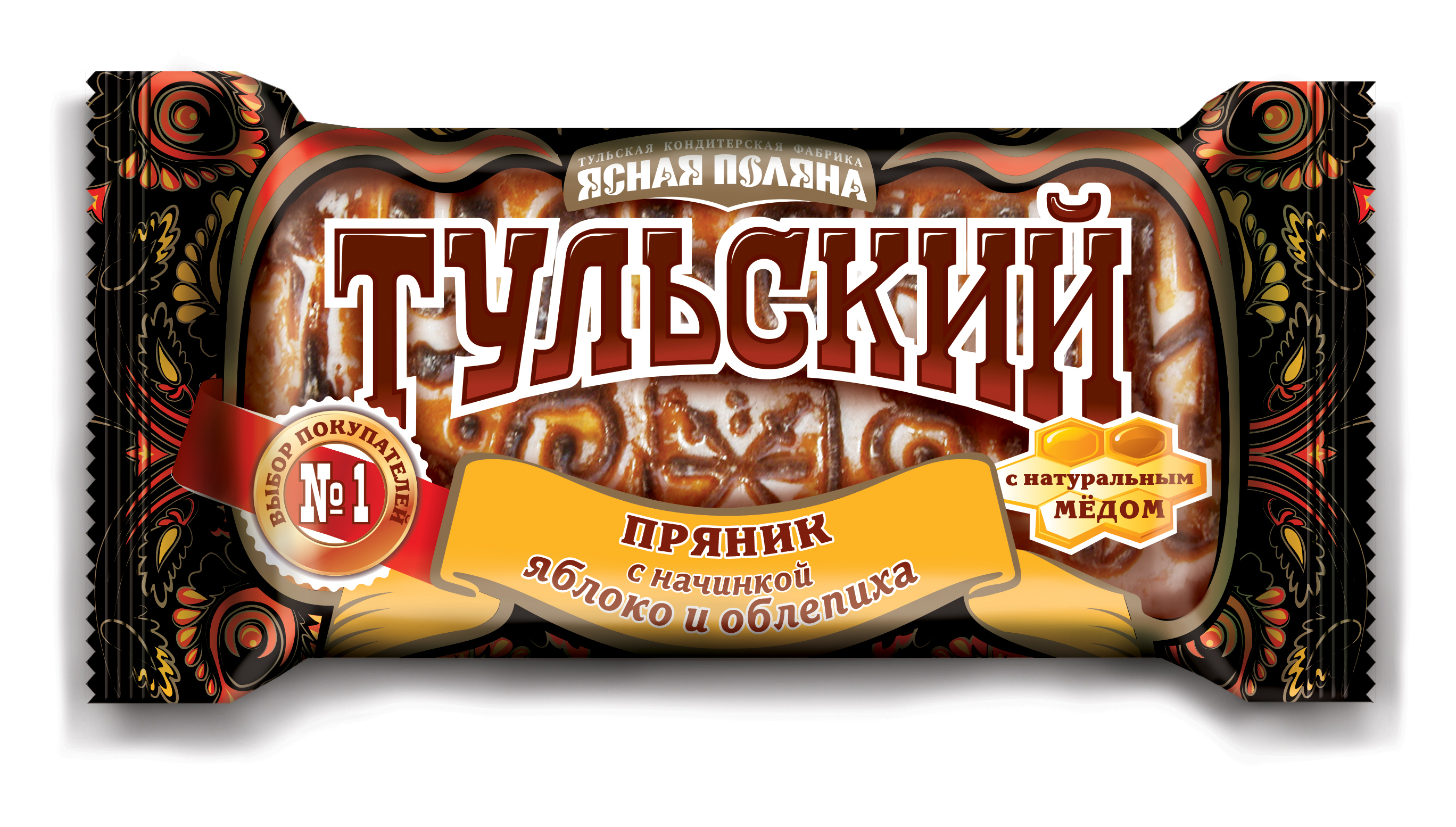 Tula Gingerbread with Apple and Sea Buckthorn Filling, 130 g product pack